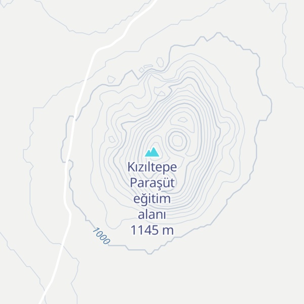 Map of Kızıltepe Paraşüt eğitim alanı