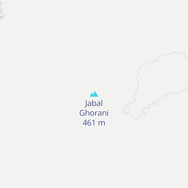 Map of Jabal Ghorani