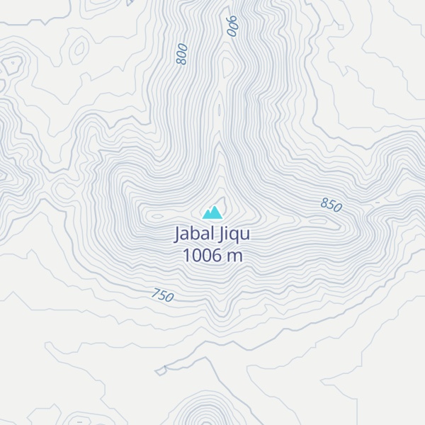 Map of Jabal Jiqu