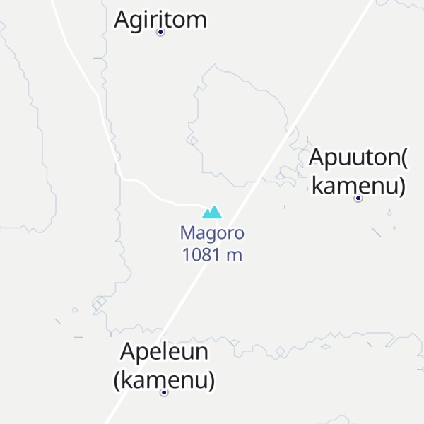 Map of Magoro