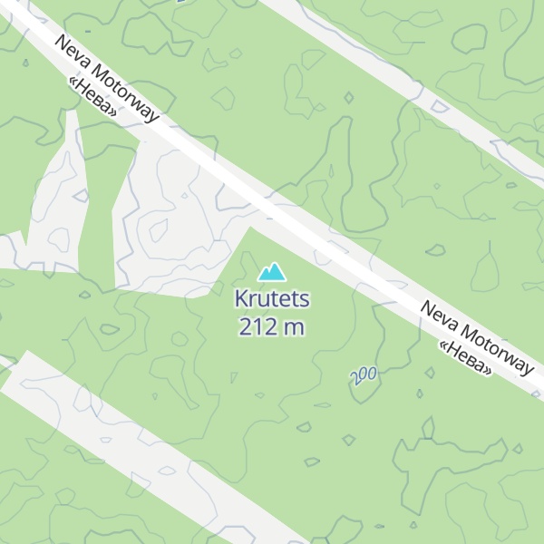 Map of Krutets