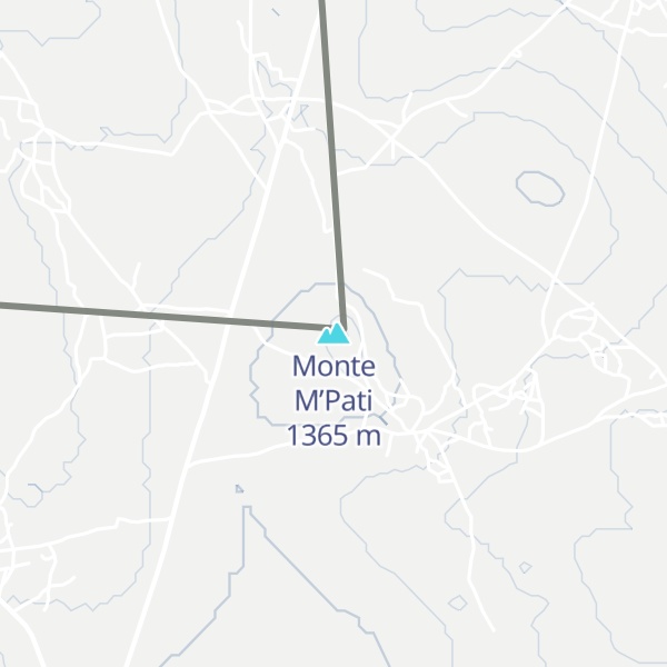 Map of Monte M’Pati