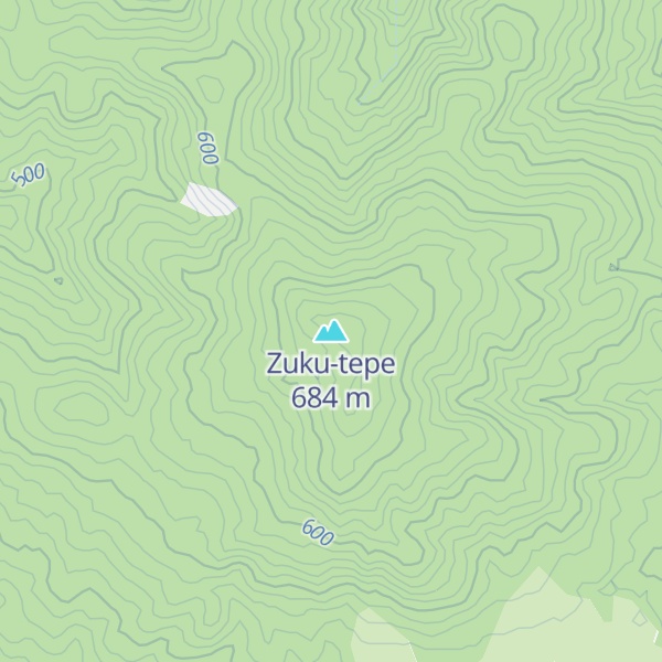 Map of Zuku-tepe