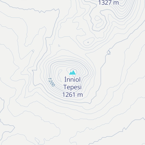 Map of İnniol Tepesi