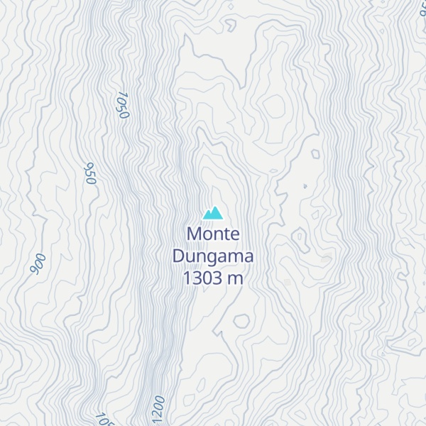 Map of Monte Dungama
