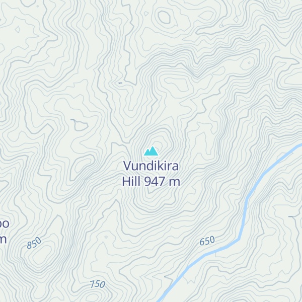 Map of Vundikira Hill
