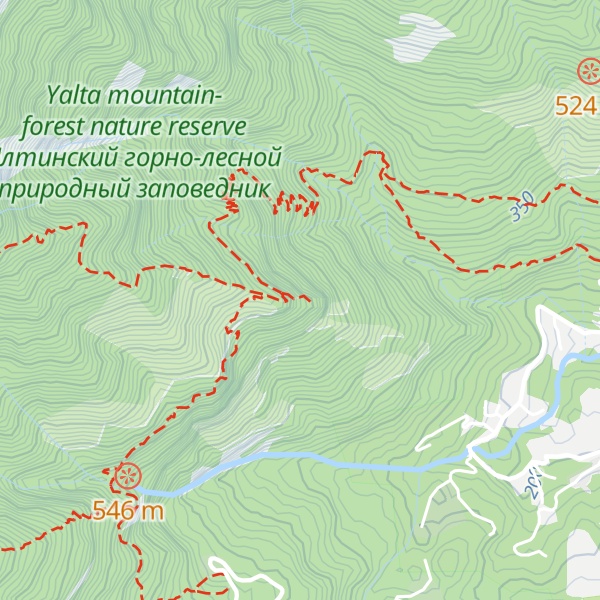 Map of Stavri-kaya