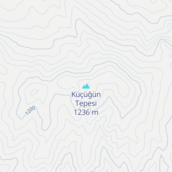 Map of Küçüğün Tepesi