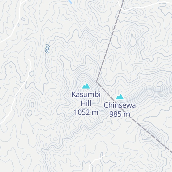 Map of Kasumbi Hill