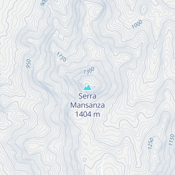 Map of Serra Mansanza