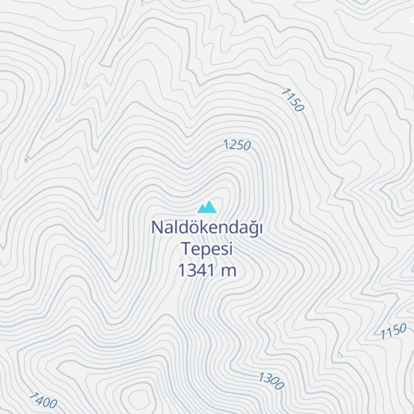 Map of Naldökendağı Tepesi
