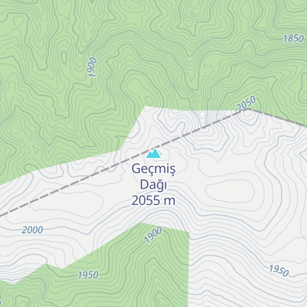 Map of Geçmiş Dağı