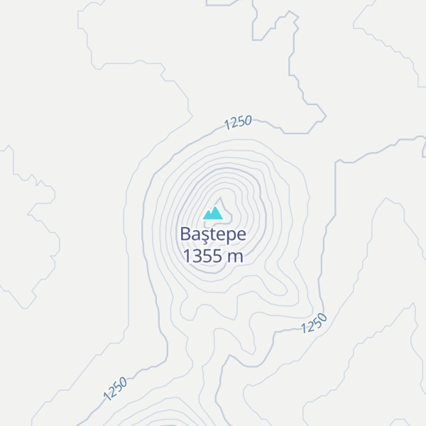 Map of Baştepe
