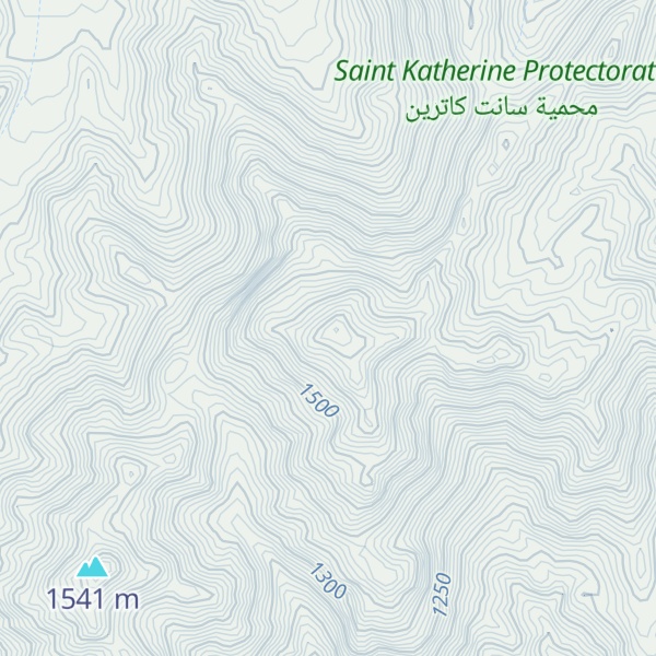 Map of Jabal Jandālī