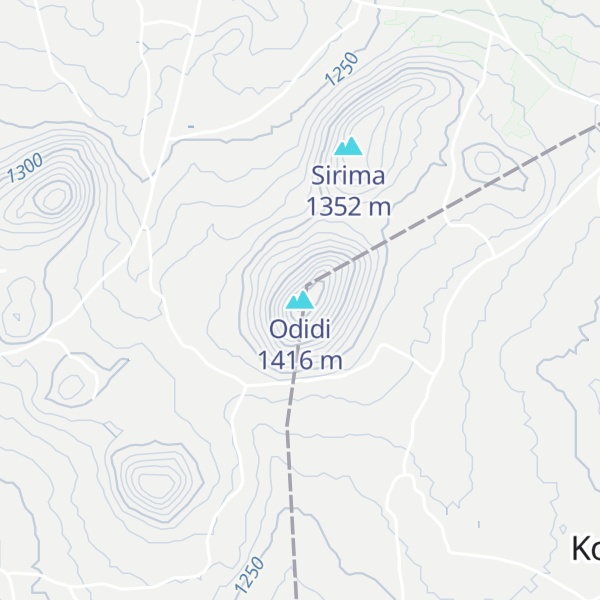 Map of Odidi