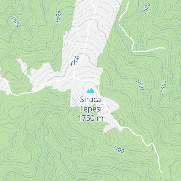 Map of Siraca Tepesi