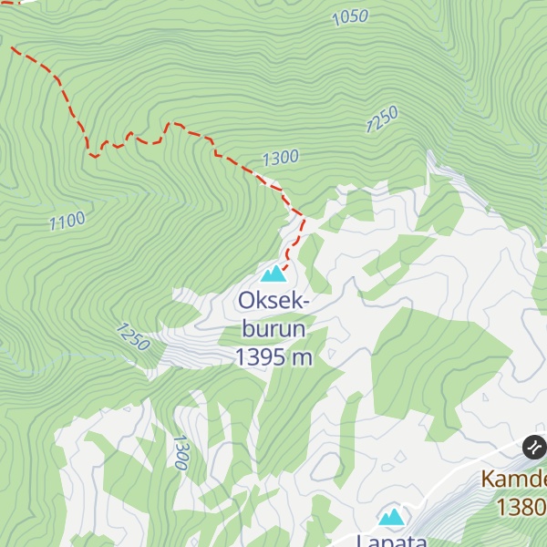 Map of Oksek-burun