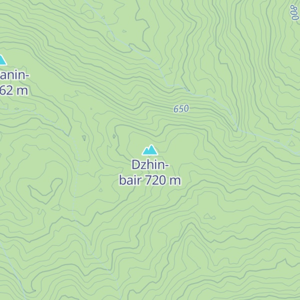 Map of Dzhin-bair