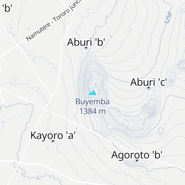 Map of Buyemba