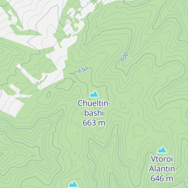 Map of Chueltin-bashi