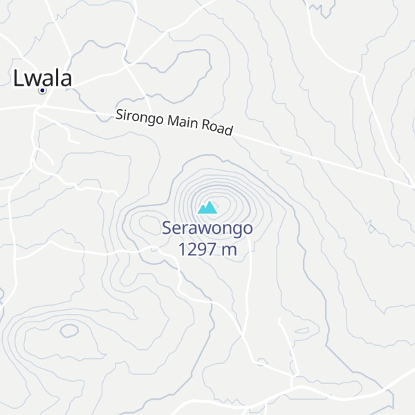Map of Serawongo