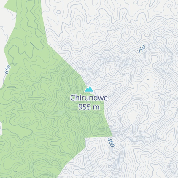 Map of Chirundwe