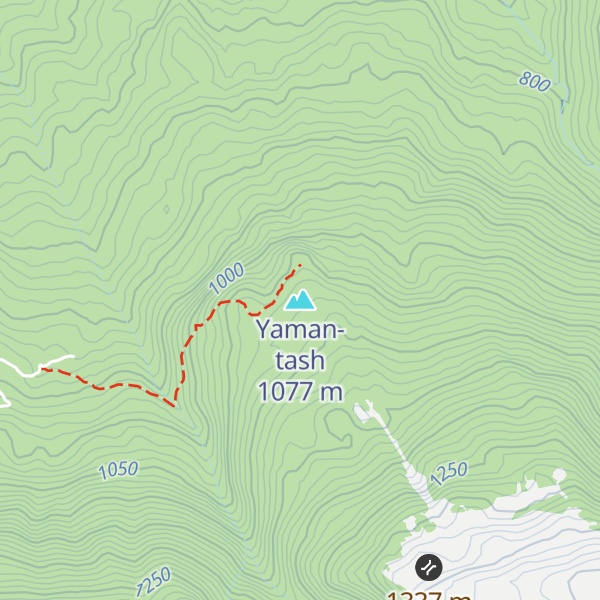 Map of Yaman-tash