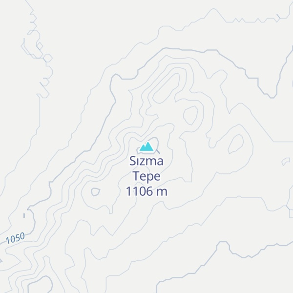 Map of Sızma Tepe