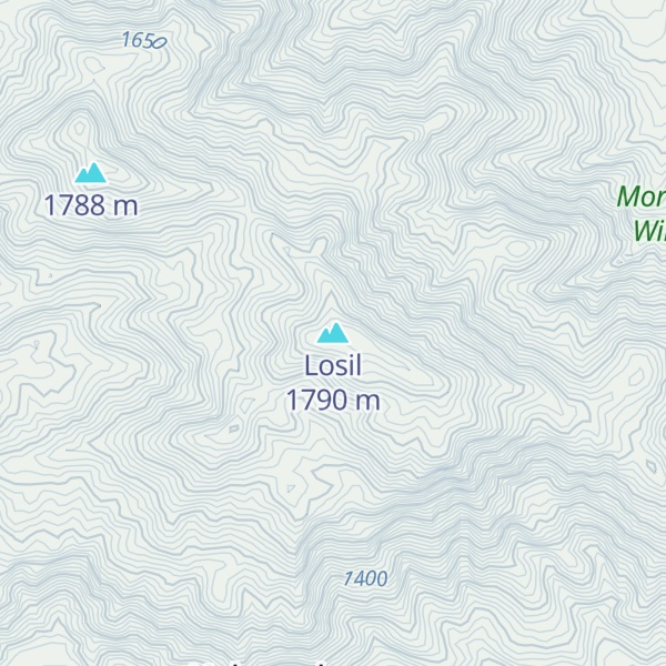 Map of Losil