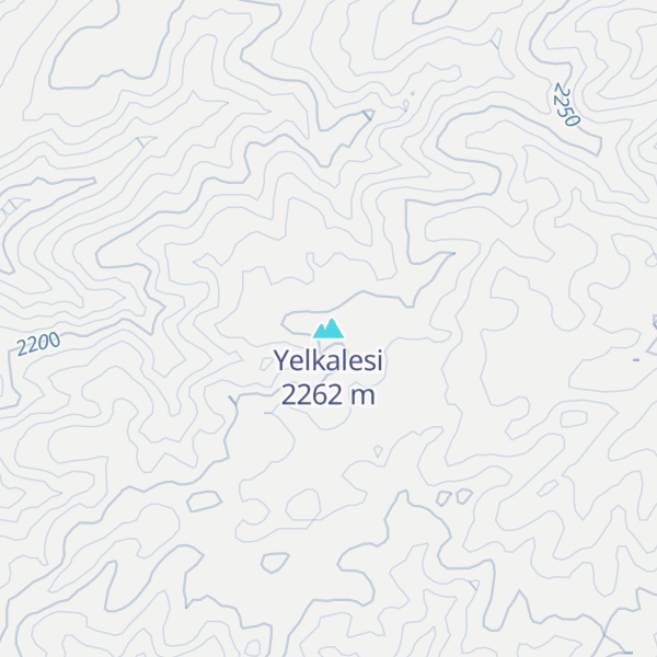 Map of Yelkalesi