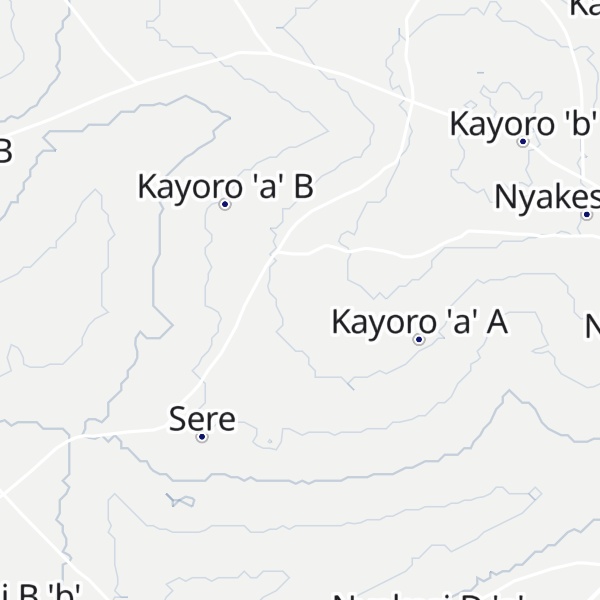 Map of Kayoro