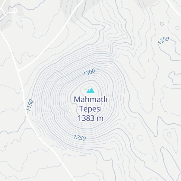Map of Mahmatlı Tepesi