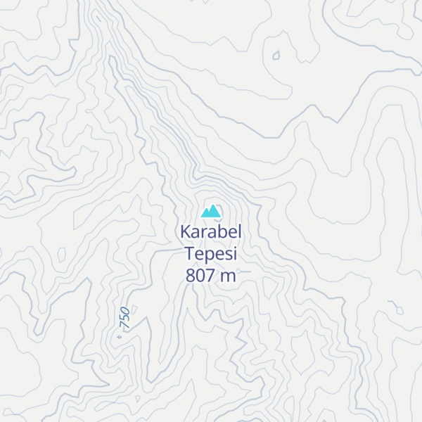 Map of Karabel Tepesi