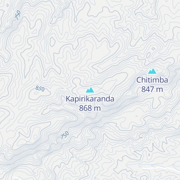 Map of Kapirikaranda