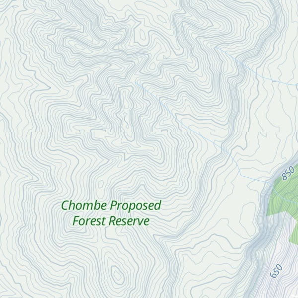 Map of Nziru Hill