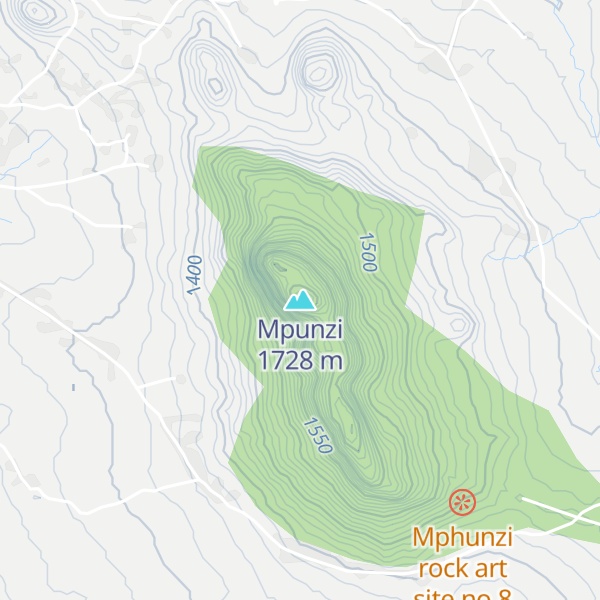 Map of Mpunzi