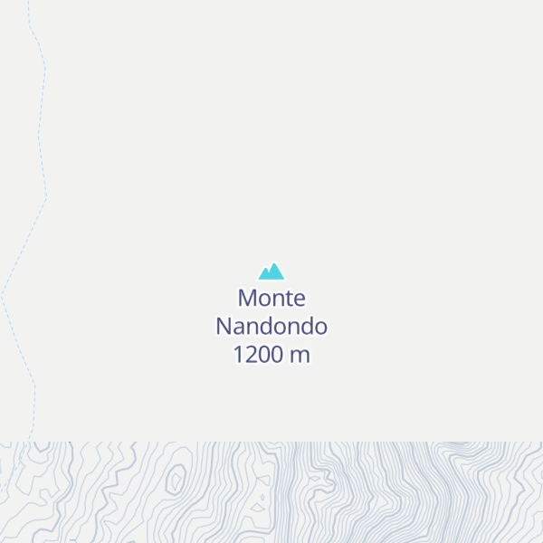 Map of Monte Nandondo