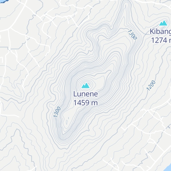Map of Lunene