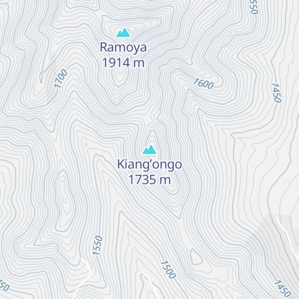 Map of Kiang’ongo