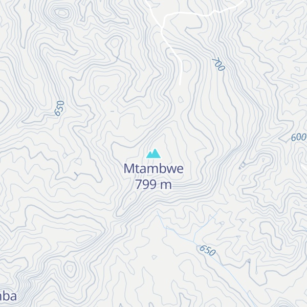 Map of Mtambwe