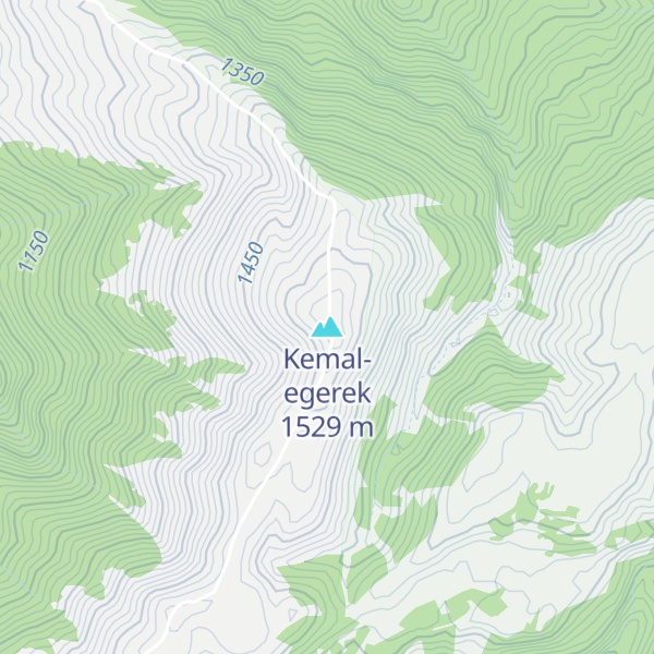 Map of Kemal-egerek