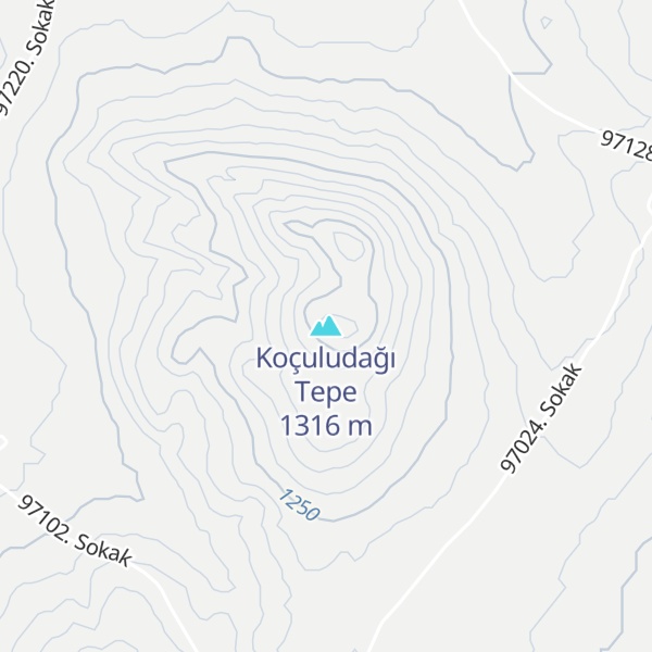 Map of Koçuludağı Tepe