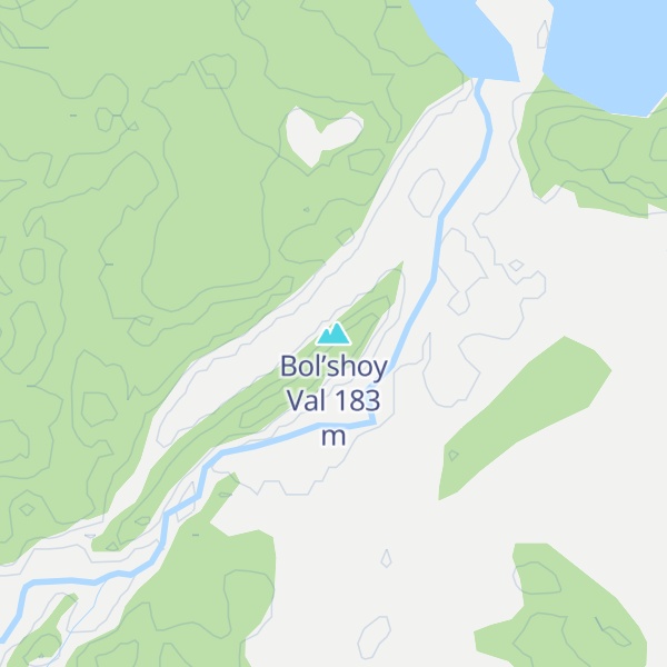 Map of Bol’shoy Val