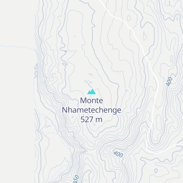 Map of Monte Nhametechenge