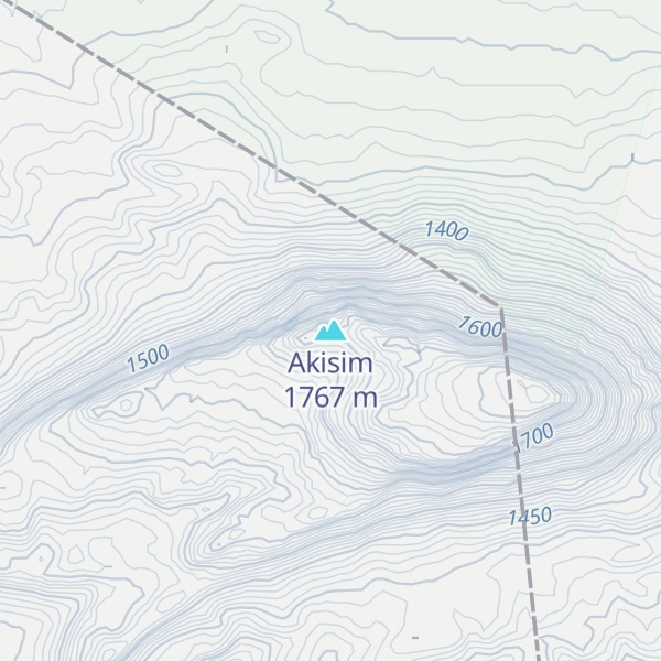 Map of Akisim