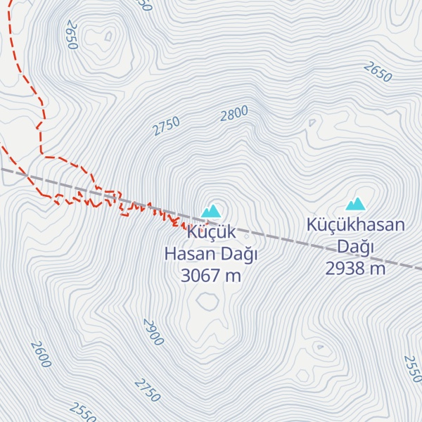 Map of Küçük Hasan Dağı