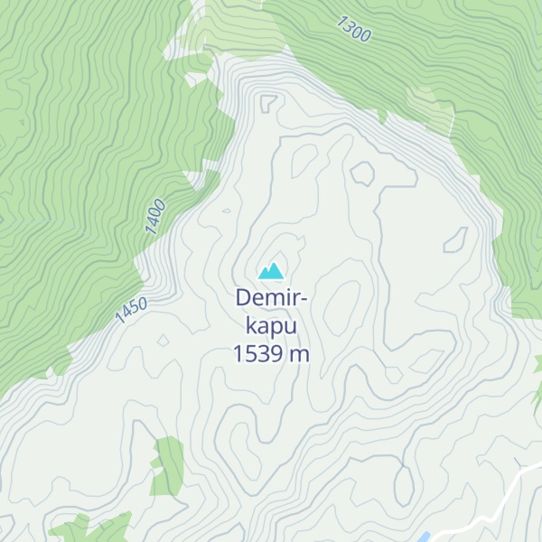 Map of Demir-kapu