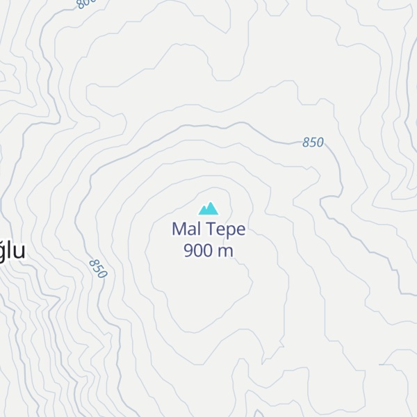 Map of Mal Tepe