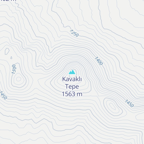 Map of Kavaklı Tepe