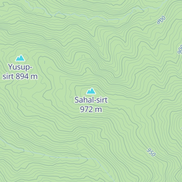 Map of Sahal-sirt